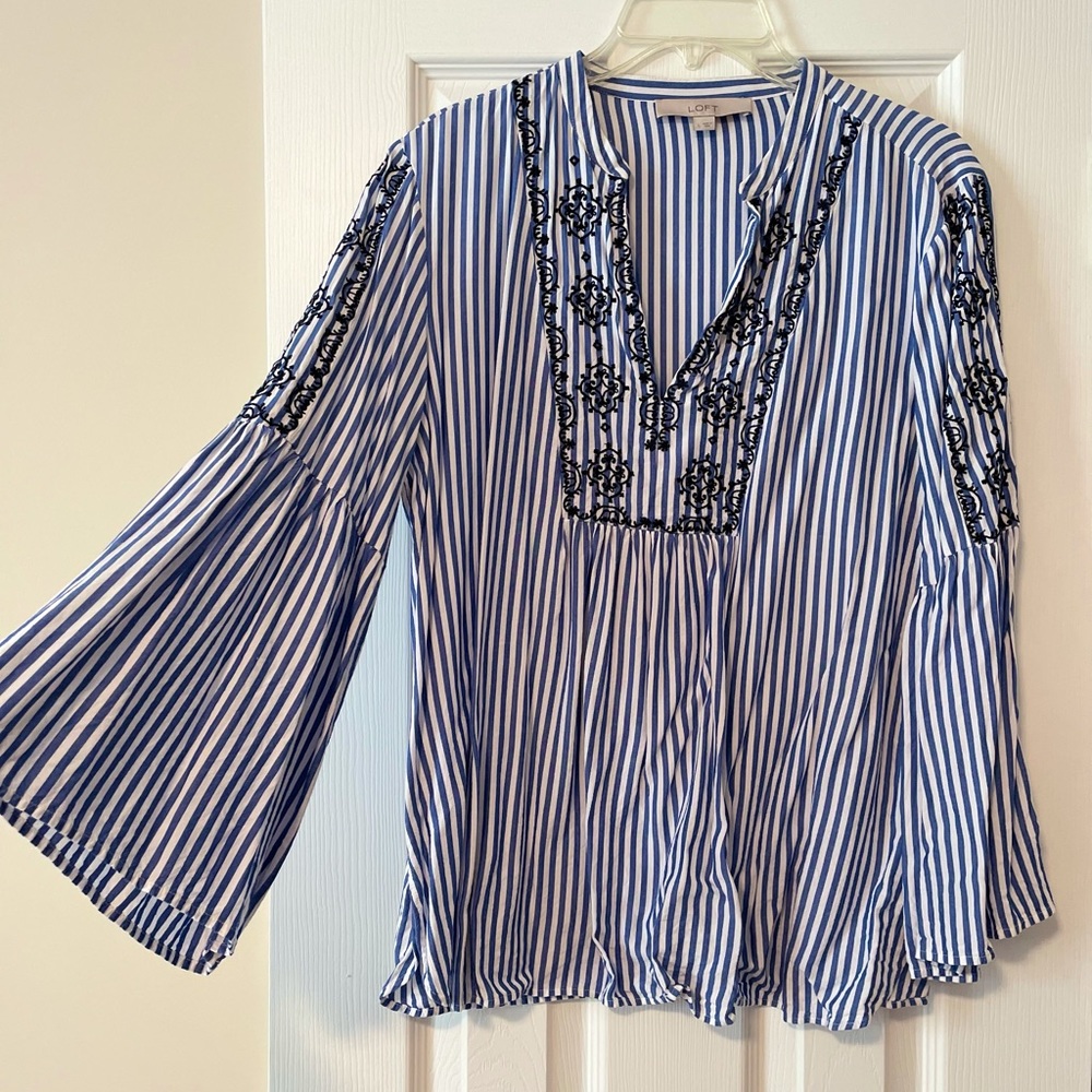 Size L blouse from Loft.